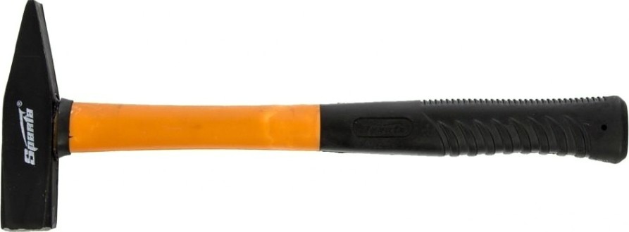 Молоток слесарный Sparta 400 г, фибергласовая обрезиненная рукоятка [10374]