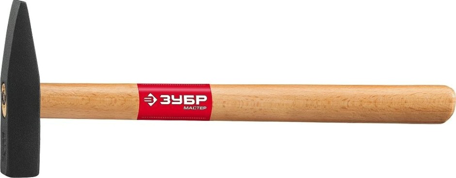 Молоток слесарный ЗУБР МАСТЕР 200 г с деревянной рукояткой [20015-02_z01]