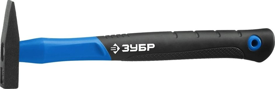 Молоток слесарный ЗУБР МАСТЕР Фибергласс 100 г с рукояткой [20020-01_z01]