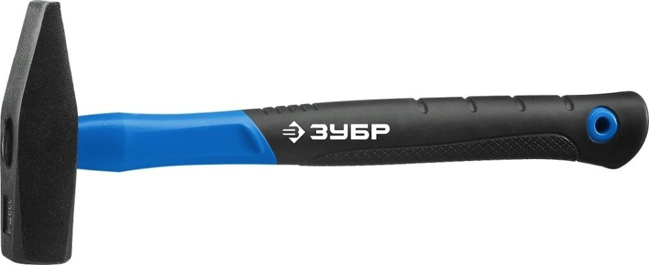 Молоток слесарный ЗУБР МАСТЕР Фибергласс 600 г с рукояткой [20020-06_z01]