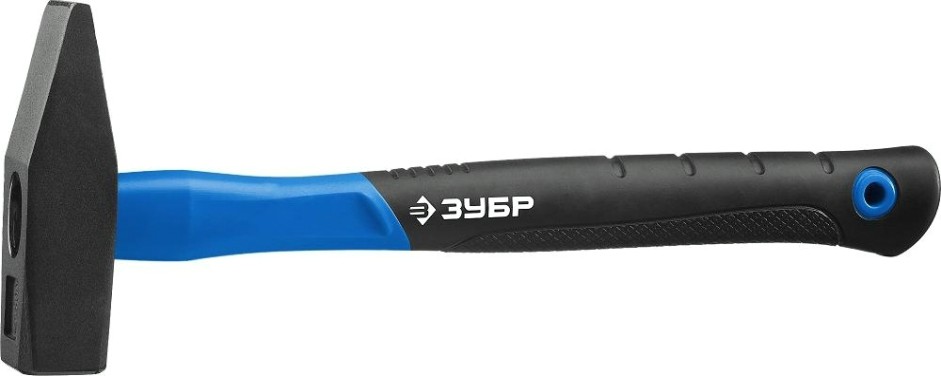 Молоток слесарный ЗУБР МАСТЕР Фибергласс 800 г с рукояткой [20020-08_z01]