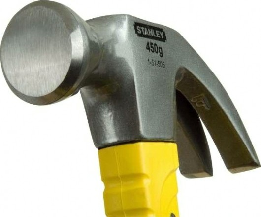 Молоток STANLEY GRAPHITE 1-51-505 450 гр., с гвоздодером [1-51-505]