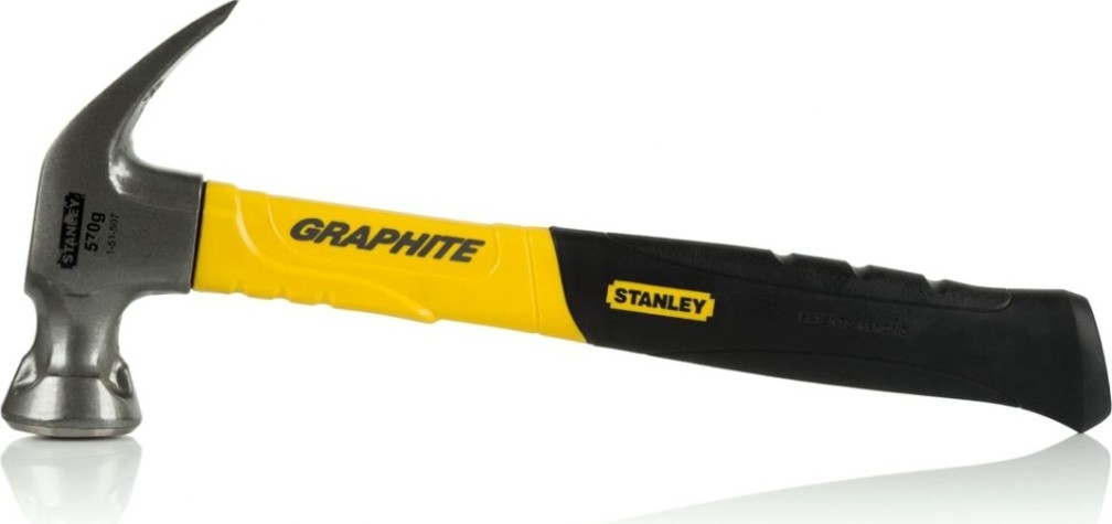Молоток STANLEY GRAPHITE 1-51-507 570 гр., с гвоздодером [1-51-507]