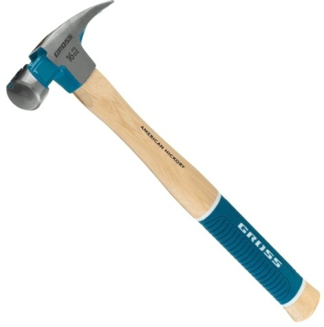 Молоток столярный GROSS 10418 450 г, угол 75