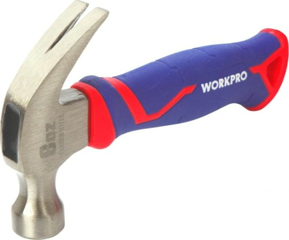 Молоток столярный WORKPRO WP241008 225гр короткий