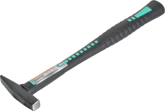 Молоток Sturm 1010-02-FR0100 полностью обрезин. рукоятка, 100гр.