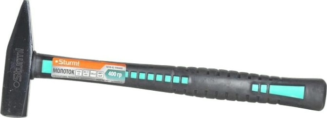 Молоток Sturm 1010-02-FR0400 полностью обрезин. рукоятка, 400гр.