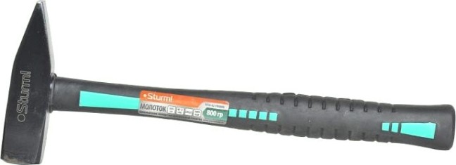 Молоток Sturm 1010-02-FR0800 полностью обрезин. рукоятка, 800гр.