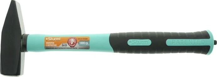 Молоток Sturm 1010-07-FR1000 с кернером, фибергласс.рукоятка,