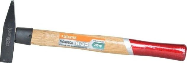 Молоток Sturm 1010-52-WD0200 деревянная рукоятка, 200гр.