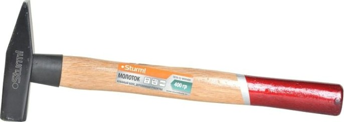 Молоток Sturm 1010-52-WD0400 деревянная рукоятка, 400гр.