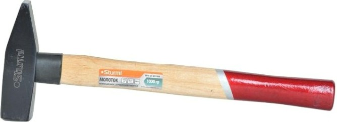 Молоток Sturm 1010-52-WD1000 деревянная рукоятка, 1000гр.