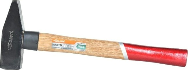 Молоток Sturm 1010-52-WD1500 деревянная рукоятка, 1500гр.