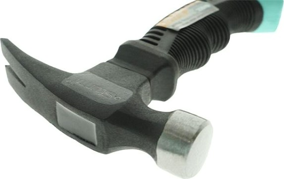 Молоток Sturm 1010-72-FB0250 гвоздодер, черная обрезин. рукоятка, 250гр.