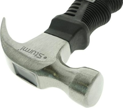 Молоток Sturm 1010-74-FB0250 гвоздодер, полиров. обрезин. рукоятка, 250гр.