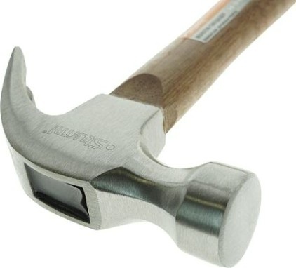 Молоток Sturm 1010-82-WD0450 гвоздодер, деревянная рукоятка, 450гр.