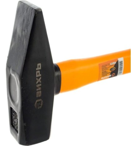 Молоток ВИХРЬ 800гр. квадратный боек, фиберглассовая двухкомпонентная р [73/6/8/7]