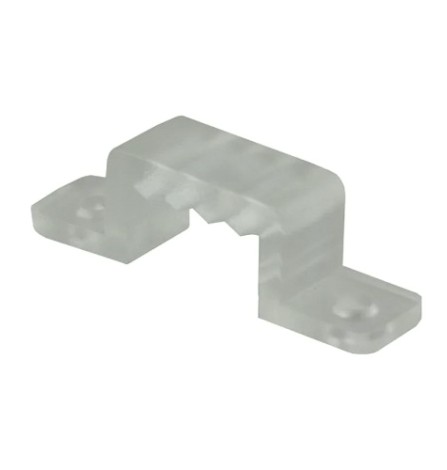 Монтажная клипса Neon-Night 142-015 (уп 100 шт) для LED ленты 220В, 6.5x17мм [142-015]