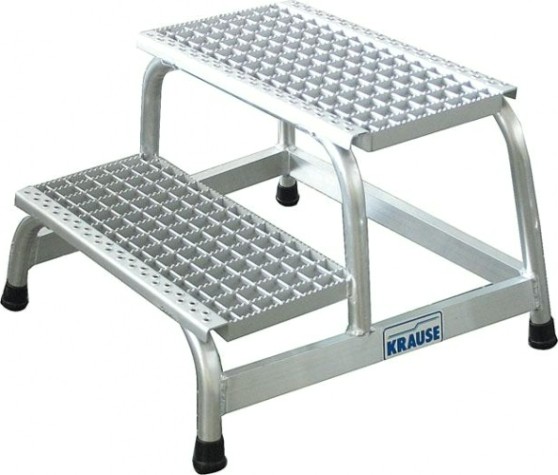 Монтажная подставка KRAUSE STABILO 2 ступени с решетчатыми ступенями 805324 [805324]
