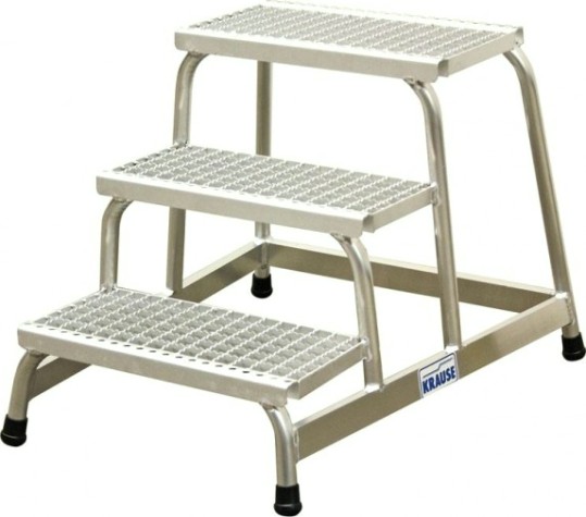 Монтажная подставка KRAUSE STABILO 3 ступени с решетчатыми ступенями 805331 [805331]