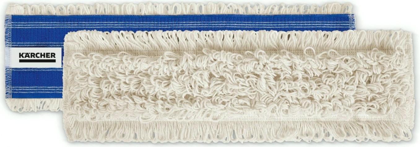 Моп KARCHER 6.999-275.0, с «липучкой» хлопок, 40 см [6.999-275.0]
