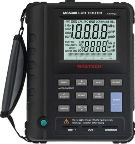 Мостовой высокоточный измеритель MASTECH MS5308 (rlc-метр) [13-2039]
