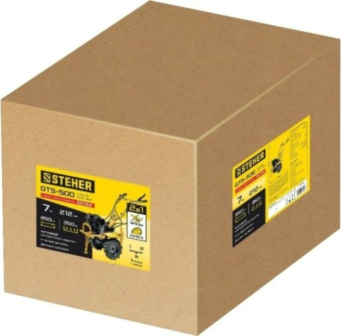 Мотоблок Steher GTS-500 с ВОМ