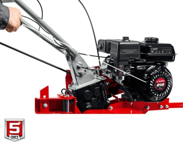 Мотоблок ЗУБР МТБ-300 У 7 л.с. бензиновый, увеличенные колеса