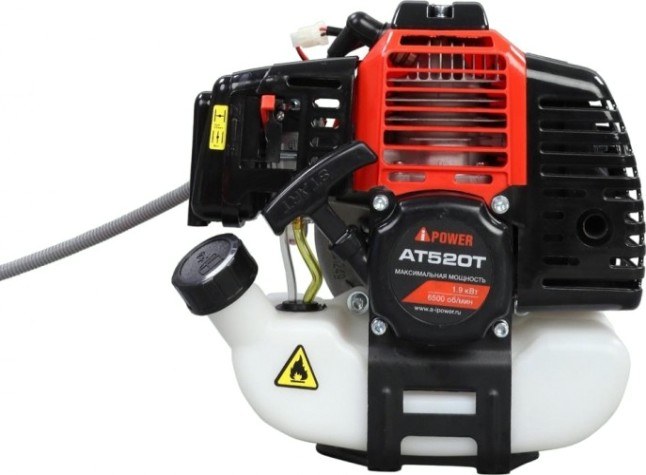 Мотокоса A-iPOWER AT520Т неразборная штанга [40103]