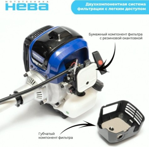 Мотокоса НЕВА BCK745U PRO [4650002230699]