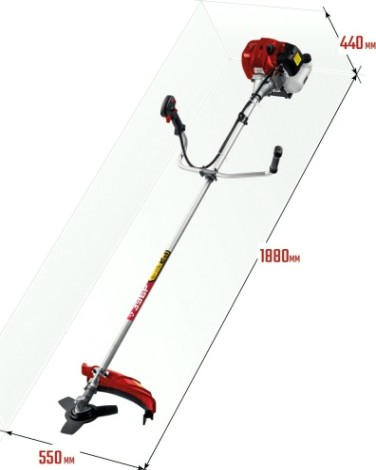 Мотокоса ЗУБР КРБ-1300 Мотокоса ЗУБР КРБ-1300