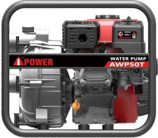 Мотопомпа бензиновая A-iPOWER AWP 50T для грязной воды [30221]
