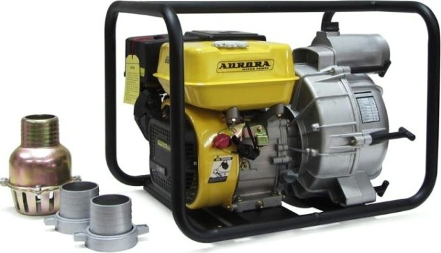 Мотопомпа бензиновая AURORA АМР 80 D для грязной воды [11 603]