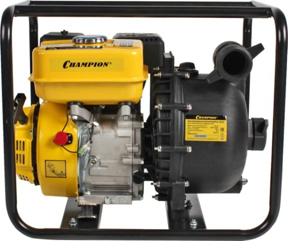 Мотопомпа бензиновая CHAMPION GP 55 для химических жидкостей [GP55]