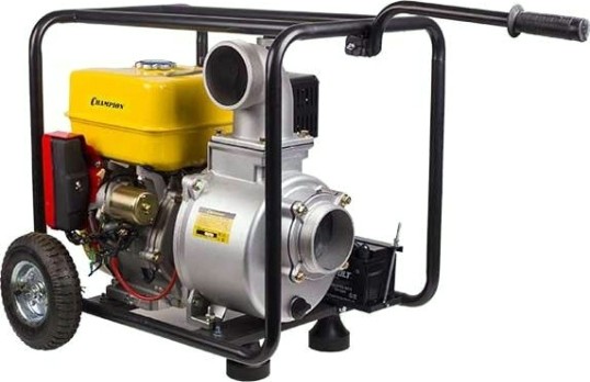 Мотопомпа бензиновая CHAMPION GP100E для слабозагрязненной воды