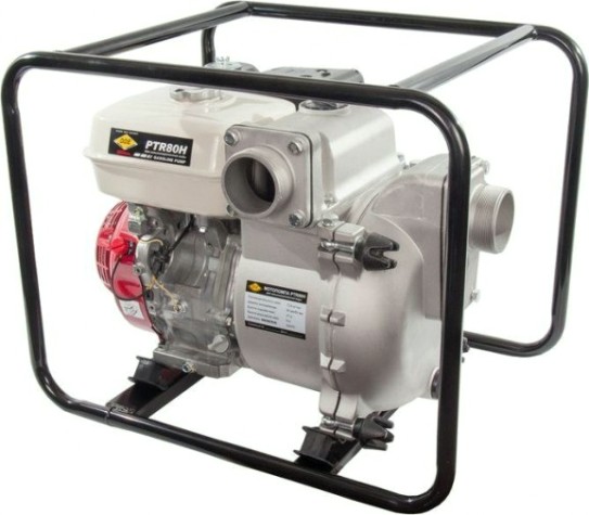 Мотопомпа бензиновая DDE PTR 80H для грязной воды [PTR80H]