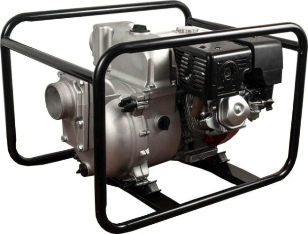 Мотопомпа бензиновая DDE PTR100H для грязной воды