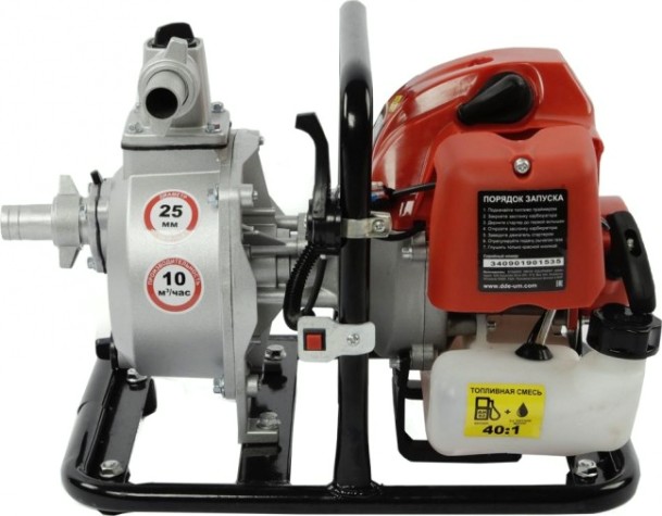 Мотопомпа бензиновая DDE WP250 для слабозагрязненной воды [919-891]