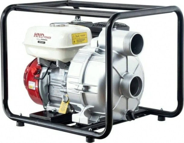 Мотопомпа бензиновая для грязной воды HND WP30XT Мотопомпа бензиновая для грязной воды HND WP30XT
