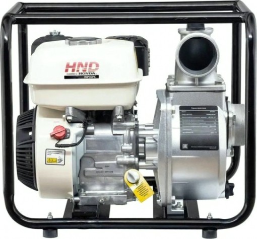 Мотопомпа бензиновая для слабозагрязненной воды HND WP30PC Мотопомпа бензиновая для слабозагрязненной воды HND WP30PC