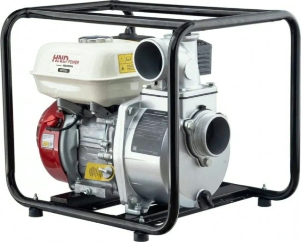Мотопомпа бензиновая для слабозагрязненной воды HND WP30XC Мотопомпа бензиновая для слабозагрязненной воды HND WP30XC