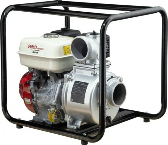 Мотопомпа бензиновая для слабозагрязненной воды HND WP40X2C Мотопомпа бензиновая для слабозагрязненной воды HND WP40X2C
