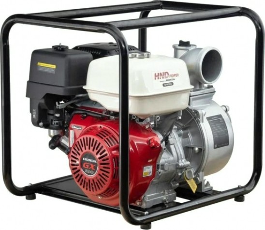 Мотопомпа бензиновая для слабозагрязненной воды HND WP40X3C Мотопомпа бензиновая для слабозагрязненной воды HND WP40X3C