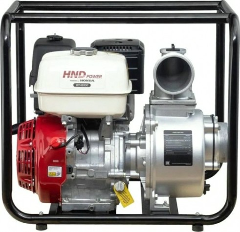 Мотопомпа бензиновая для слабозагрязненной воды HND WP40X3C Мотопомпа бензиновая для слабозагрязненной воды HND WP40X3C