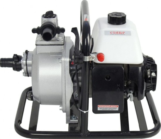 Мотопомпа бензиновая для слабозагрязненной воды СТАВР МПБ-25/1470 [ст25-1470мпб]