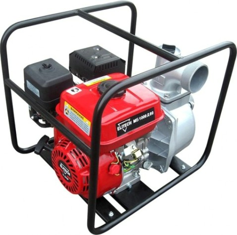 Мотопомпа бензиновая ELITECH МБ1000 Д 80 для слабозагрязненной воды [155208]