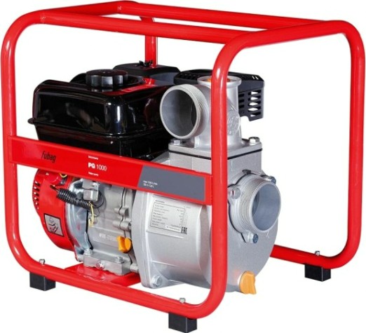 Мотопомпа бензиновая FUBAG PG 1000 для слабозагрязненной воды [838751]