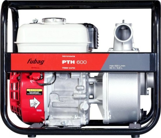 Мотопомпа бензиновая FUBAG PTH 600 для слабозагрязненной воды [838249]