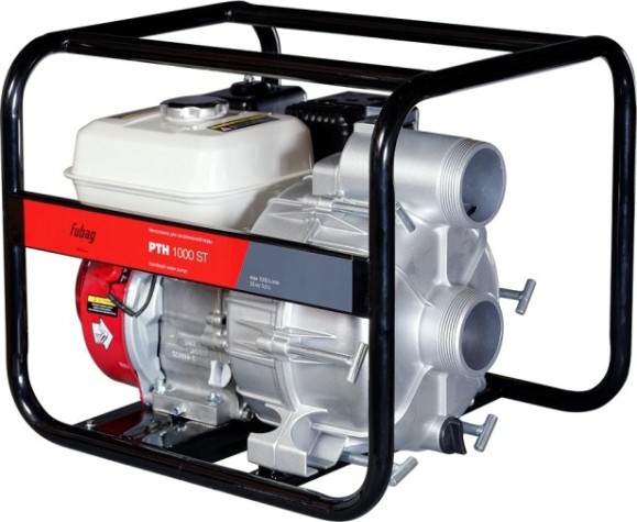 Мотопомпа бензиновая FUBAG PTН 1000 ST для слабозагрязненной воды [838217]