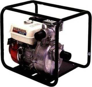 Мотопомпа бензиновая HONDA WH 20 X для слабозагрязненной воды, высоконапорная [WH20XTTFX]